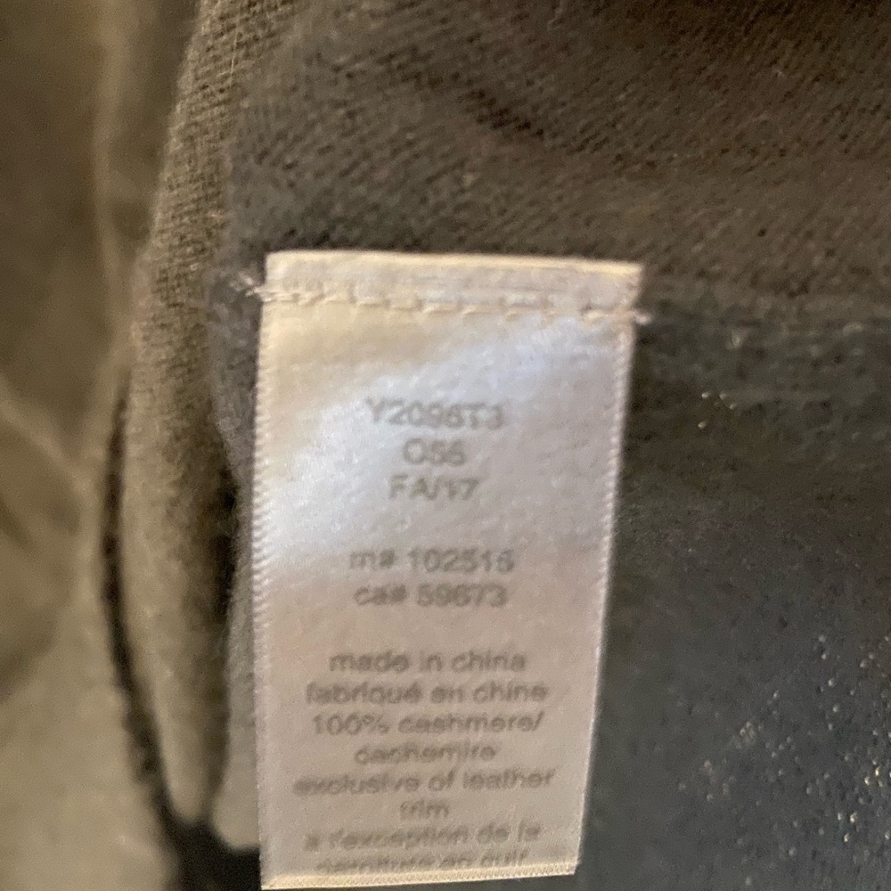 John Varvatos Men's black  Crewneck Sweater with leather elbow patches. - Picture 3 of 8